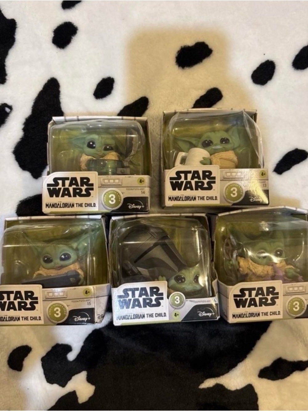 Star Wars Baby Yoda (The Child) Green Figure 5-Pack